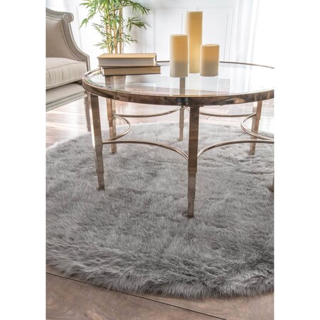 Nuloom Cloud Shag Area Rug 5ft BIBL15B-505R